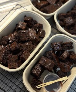 Chocolate fudgy brownie bites